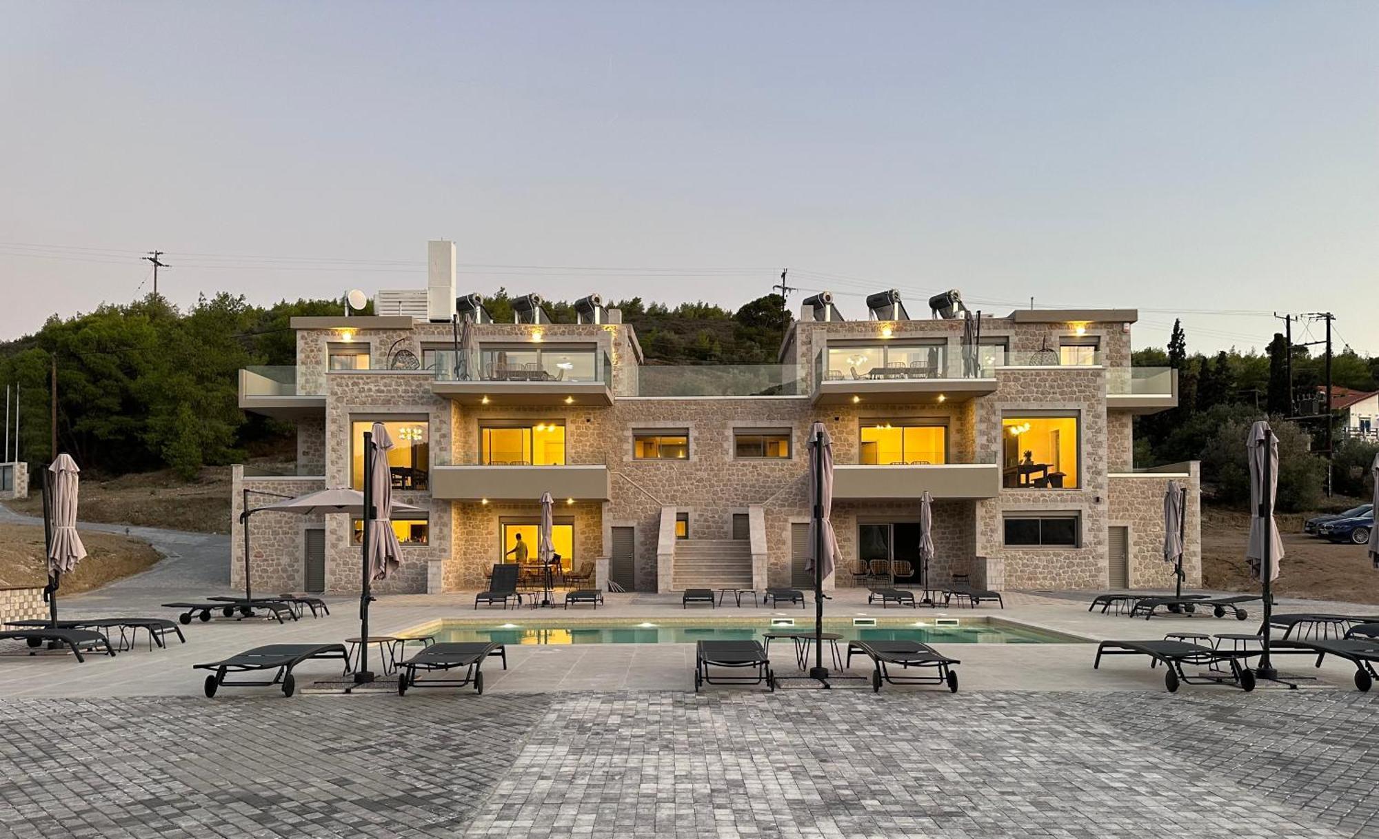 Topos Luxury Stay Heraion Loutráki Dış mekan fotoğraf